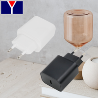Chargeur rapide 33W PD PPS avec port Type-C, matériau ignifuge pour PC, protection QC3.0 OTP, certifié CB CE ETL, protection OVP