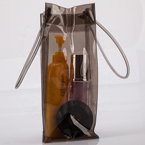 Sacs pour boissons fraîches à <span class=keywords><strong>Champagne</strong></span>, glace, refroidisseur <span class=keywords><strong>de</strong></span> <span class=keywords><strong>bouteille</strong></span>, vin refroidisseur <span class=keywords><strong>de</strong></span> base, pochette en PVC, avec poignée pour les boissons fraîches - Product Image 4