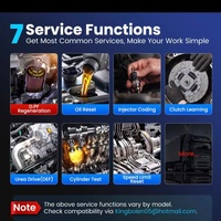 Herramienta de Diagnóstico para Camiones de Servicio Pesado CRP129 HD Elite 24V, Diagnóstico de Todos los Sistemas, 7 Servicios, Límite de Velocidad, Inyector, DPF, Escáner OBD2