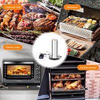 Générateur de fumée pour barbecue de différentes tailles adaptées aux grilles, au four, à la chambre de fumage de la viande pour les viandes fumées, les boissons