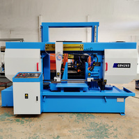 Scie à ruban horizontale à double guide linéaire GB4265 GY4265, manuelle, capacité de coupe 650 mm, moteur 5,5 kW, entraînement par engrenages, facile à utiliser