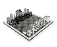 Table chinoise en plastique, ensemble de jeux d'échecs, en cristal magnétique, de luxe moderne, en plastique, pour restaurant, jardin en plein air, sur mesure