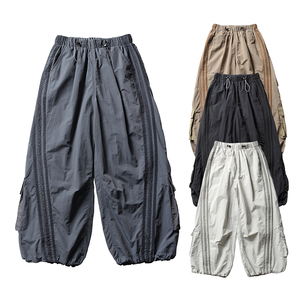<span class=keywords><strong>Pantaloni</strong></span> Cargo Unisex Traspiranti ad Asciugatura Rapida <span class=keywords><strong>con</strong></span> Vita Elastica, Tasche Multiple, Dettagli Metallici e Regolabili - Product Image 1