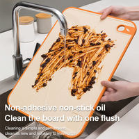 Nouvelle planche à découper de cuisine schneidebrett planche à découper en paille de blé en plastique personnalisée pour gadgets de cuisine
