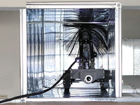 Robot de nettoyage de conduites anti-emmêlement PCS-350III, robot d'inspection de tuyaux pour le nettoyage CVC avec aspirateurs et caméras