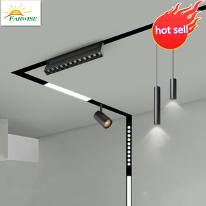 Điện Áp Thấp DC 48V Recessed Rail Từ 6 Wát 10 Wát 20 Wát 30 Wát COB Magnetic Led Theo Dõi Hệ Thống Ánh Sáng - Product Image 2