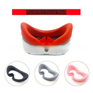 Couvre-visage anti-fuite en silicone souple réutilisable, résistant à la transpiration, tactile amélioré, logo personnalisé, communication sans fil pour <span class=keywords><strong>PICO</strong></span> <span class=keywords><strong>4</strong></span> VR - Product Image 2