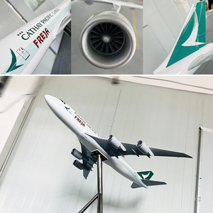 โมเดลเครื่องบิน <span class=keywords><strong>A380</strong></span><span class=keywords><strong>ขนาด</strong></span>ใหญ่120ซม. ทำจากเรซิน B747 1/47สำหรับงานธุรกิจมาใหม่2025 - Product Image 2