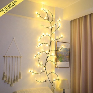 Đảng trang trí DIY chi nhánh liễu cây nho LED Tường phòng ngủ phòng khách nhà cổ tích trang trí ngoài trời trang trí bên Nguồn cung cấp - Product Image 1