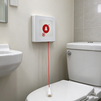 Bouton d'appel infirmier sans fil pour personnel hospitalier, cordon de tirage, émetteur d'alerte POCSAG Alpha 420-470 MHz pour hôpitaux, salles de bain et restaurants