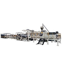 Machine d'extrudeuse de plastique, PP PE, ABS, feuille multi-couches simple, bonne résistance aux températures 0.2 — 3mm d'épaisseur