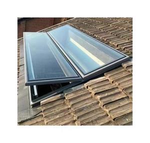 <span class=keywords><strong>Trappe</strong></span> à cadre en aluminium coupe-vent Offre Spéciale avec puits <span class=keywords><strong>de</strong></span> lumière bombé thermique moderne robuste lucarne thermique pour une utilisation à domicile - Product Image 4