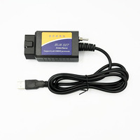 USB ELM327 de alta calidad con interruptor V1.5 OBD2 modificado con PIC25K80 Forscan HS CAN/MS CAN