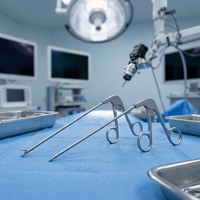 Pinza de agarre para artroscopia OEM de 203 mm con mandíbula dentada, instrumento quirúrgico de acero inoxidable, dispositivo médico ortopédico