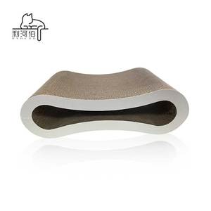Nuovo Design eco-friendly personalizzabile di forma unica accettabile di alta qualità carta ondulata moderna gatto graffio - Product Image 2