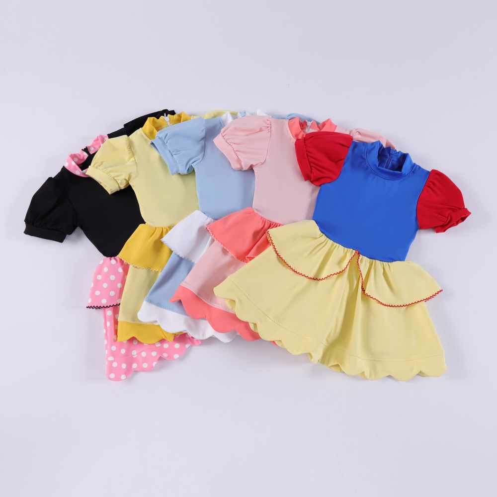 strapless open back dress Luna Tutu Set Newborn / Blue main image 1