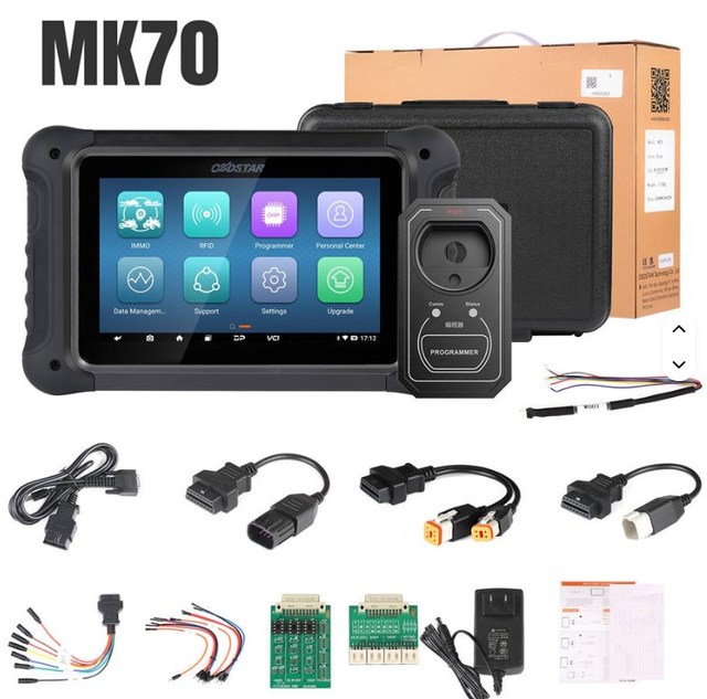 OBDSTAR MK70 Motorcycle Immobilizer Programming Device Motorcycle Key Programming