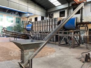 Carbonisateur à tambour rotatif continu de grande capacité, nouvelle version 2026, compatible avec plusieurs biomasses, directement de l'usine - Product Image 2