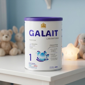 <span class=keywords><strong>Latte</strong></span> in <span class=keywords><strong>Polvere</strong></span> per Lattanti Galait Stage <span class=keywords><strong>1</strong></span> OPO, Migliora l'Assorbimento di Calcio e Grassi, Riduce il Calcio-Sapone, <span class=keywords><strong>Latte</strong></span> in <span class=keywords><strong>Polvere</strong></span> per Neonati Halal - Product Image 5