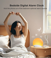 Lampe de réveil HiFiD à succès pour l'aide au sommeil, avec machine sonore et veilleuse intégrée
