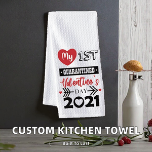 Paños de Cocina Personalizados Qualisub de Poliéster 350GSM de Secado Rápido y Ecológicos para Uso Doméstico, 40x60cm, para Sublimación DIY - Product Image 2