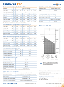 YINGLI Solarmodule EU PANDA N-Typ YL575CF72 E/2 550W-575W 550W Solarenergie-Paneele OEM mit TÜV-Zertifikat - Product Image 3