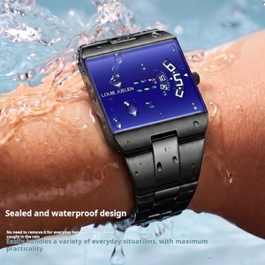 <span class=keywords><strong>Montre</strong></span> à quartz LOUIE JUELEN, nouveau modèle 36 mm, étanche 3 ATM, <span class=keywords><strong>montre</strong></span>-bracelet carrée de luxe, modèle très vendu, <span class=keywords><strong>montre</strong></span> en acier inoxydable - Product Image 5