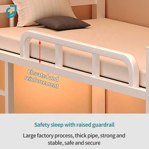 Съемная металлическая двухъярусная кровать для взрослых - Product Image 3