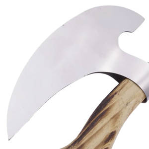 Hacha para Pizza Hecha a Mano, de Acero con Alto Contenido de Carbono, con Funda de Cuero, Cortador de Pizza Vikingo, Precio Económico - Product Image 6