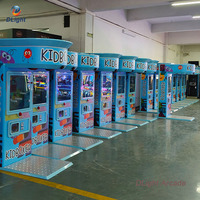 Machine de boxe de dessin animé pour enfants, testeur de force de frappe, jeu d'arcade avec cible souple, à monnayeur