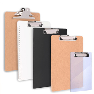 Clipboard văn phòng gấp PVC A4 A5 biểu tượng tùy chỉnh nhựa thư mục tập tin tài liệu kim loại <span class=keywords><strong>Clip</strong></span> học tập kỷ lục thép không gỉ <span class=keywords><strong>Clip</strong></span> - Product Image 4