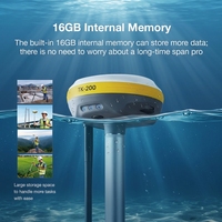 Récepteur GNSS RTK TOPTech TK-200 avec visualisation AR 2MP, 1408 canaux, instrument de topographie GPS, station totale IP68, GNSS BASE ROVER