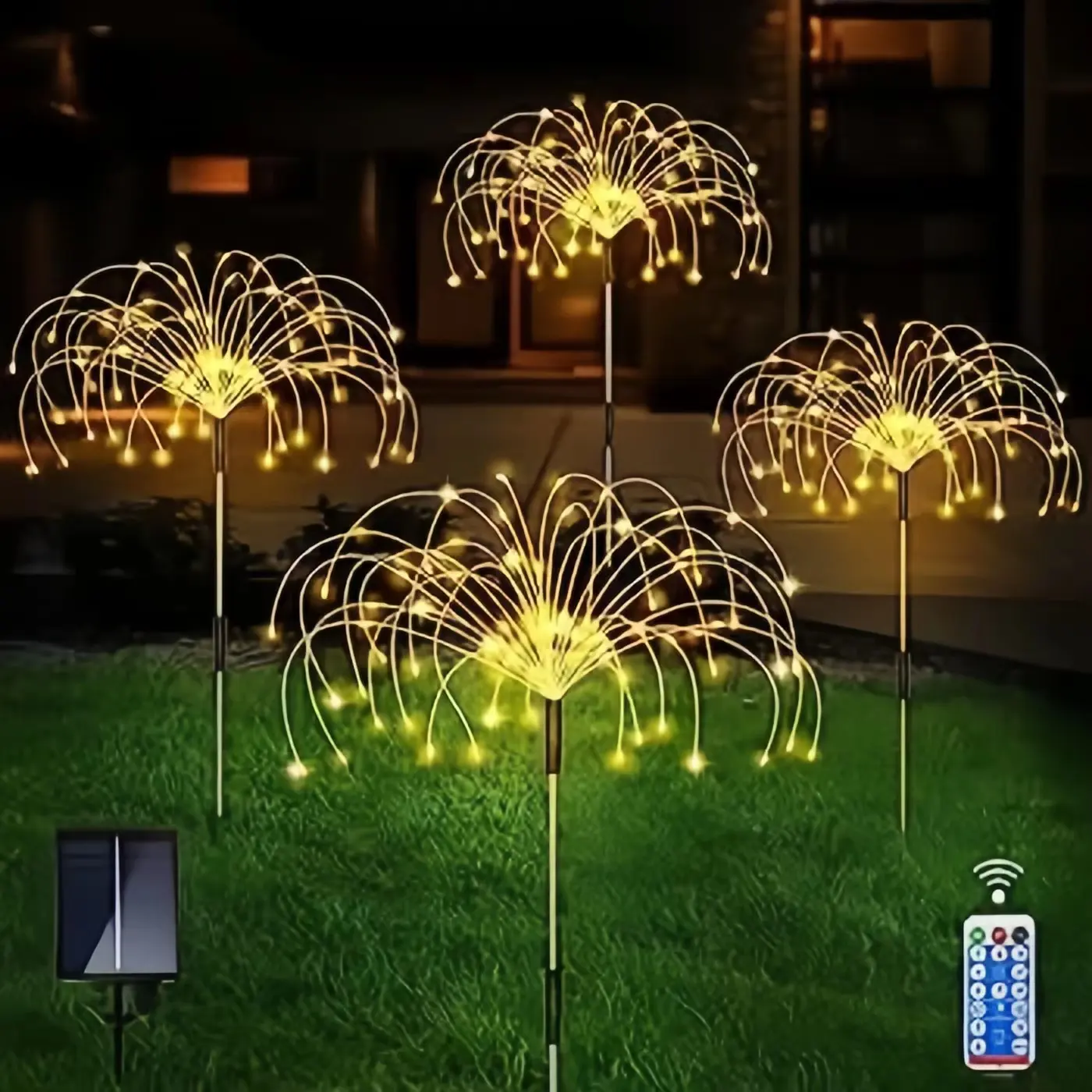 Zonne-Energie Waterdichte Outdoor Rooklamp Tuin Paardenbloem Villa Decoratieve Verlichting