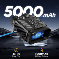 Teropong Digital Penglihatan Malam DT59 HD 4K dengan Zoom 8X, Layar Besar 3.0 Inci, Kacamata Berburu, Simpan Foto & Video dalam Kegelapan Total 100%