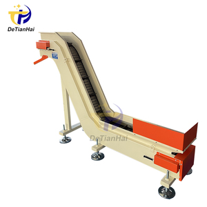 Nastro trasportatore a cerniera per trucioli, rimuovi-trucioli per macchine CNC, nastro trasportatore a doghe in acciaio inossidabile per centri di lavoro - Product Image 2