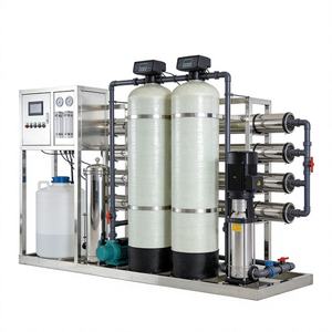 Purificateur d'eau par osmose inverse industriel avec pompe et PLC, capacité de 1 à 10 m³/h, productivité de 2000 L/h, garantie d'un an - Product Image 3