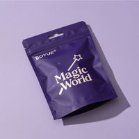 Pochette Doypack de sécurité anti-enfants découpée sur mesure, forme unique, pour compléments pharmaceutiques et emballages de comprimés médicaux