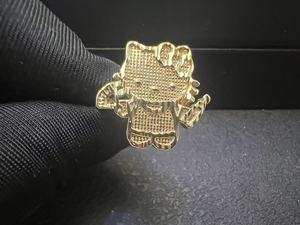 Custom Fashion Jewelry Children's Stainless Steel Cartoon Personalized <strong>Kids</strong> <strong>Ring</strong> and Charms Jewelry for Women - Product Image 3