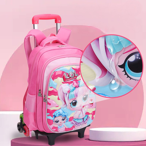 All'ingrosso Custom nuovo per bambini zaini per la scuola 3 in 1 Set per studenti bambini in età scolare Set di bagagli trolley borsa per la scuola - Product Image 6