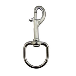 Thép không gỉ hình bầu dục vòng xoay Carabiner Dây Xích <span class=keywords><strong>Snap</strong></span> <span class=keywords><strong>hook</strong></span> - Product Image 1