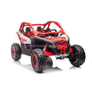 License Can Am Marverick UTV <strong>Lorry</strong> 24V Battery Plastic Roller Coaster Children Electric Ride on <strong>Toy</strong> Yellow Ride-on Cars for Kids - Product Image 4