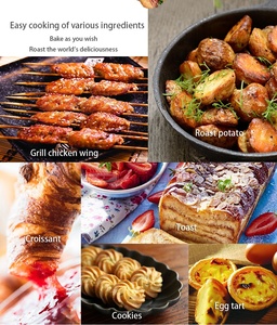 Ticari pişirme 1 tepsi tek katlı ev mini endüstriyel ekmek yapma makineleri bardak cke pişirme ekmek fırını - Product Image 6