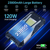8849 Unihertz Tank 3 16GB+512GB Android 14 4G Appareil photo 200MP Dimensity 8200 16GB+512GB Vision nocturne