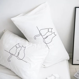 <span class=keywords><strong>Taie</strong></span> d'<span class=keywords><strong>oreiller</strong></span> personnalisée <span class=keywords><strong>taie</strong></span> d'<span class=keywords><strong>oreiller</strong></span> 50x70 50x75 50x80 70x70 <span class=keywords><strong>taie</strong></span> d'<span class=keywords><strong>oreiller</strong></span> décorative blanc amour literie livraison directe - Product Image 2