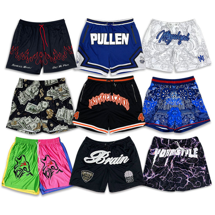 Custom Shorts Custom Design Polyester Shorts Quick Dry