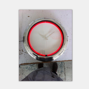 Wholesale China Factory Price 15inch Chromed Popular Design <strong>Neon</strong> Wall <strong>Clock</strong> - Product Image 6