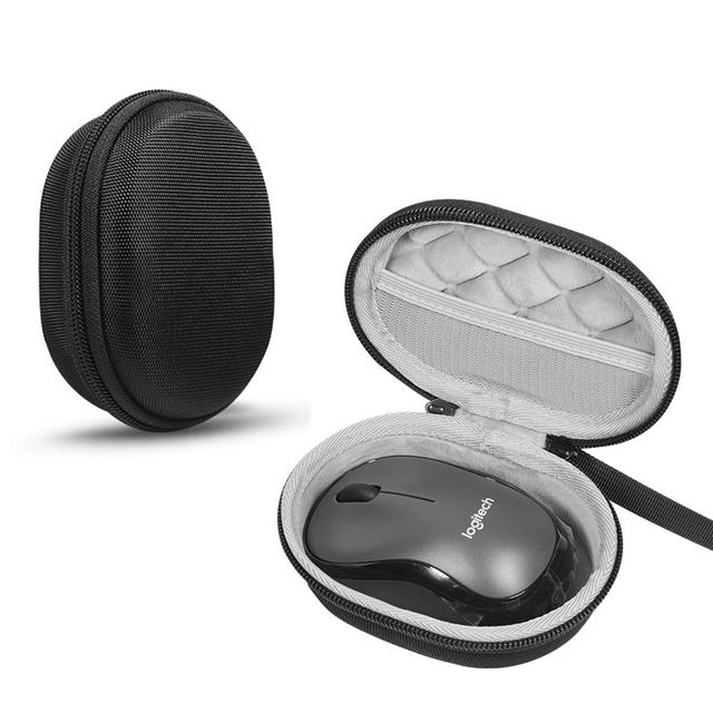 For Logitech M220 Mouse Bag M221 Wireless Silent USB Laptop Mouse Storage case M220 M221 Mouse Hard-shell protection case