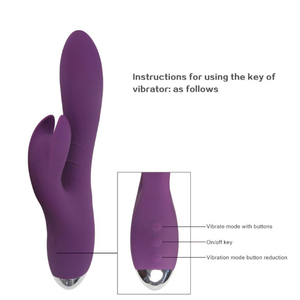 Rabbit <b>Vibrator</b> Clitoral Stimulator Sex <b>Vibrator</b> Adult Toy - Product Image 4