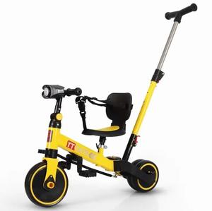 Weilaixi Chine <span class=keywords><strong>Tricycle</strong></span> <span class=keywords><strong>pas</strong></span> <span class=keywords><strong>cher</strong></span> pour enfants, <span class=keywords><strong>tricycle</strong></span> pour bébés <span class=keywords><strong>jumeaux</strong></span>, <span class=keywords><strong>tricycle</strong></span> 4 en 1, cadre en acier, roues EVA pour enfants de 3 ans, musique, garçons - Product Image 1