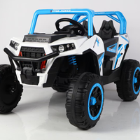Camion électrique pour enfants à grandes roues, 12V, 2 places, buggy tout-terrain, voiture jouet pour enfants avec télécommande parentale et musique